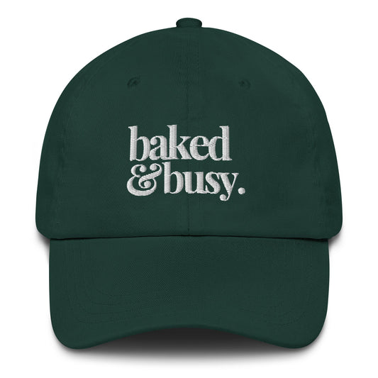 BAKED & BUSY Dad Hat - GRAMS & PEARLS